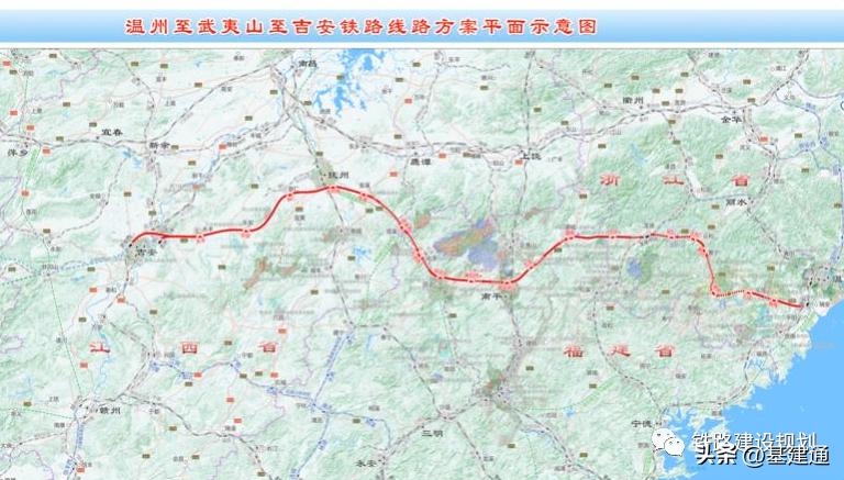 福建最新高速铁路规划图,福建铁路270亿建设项目