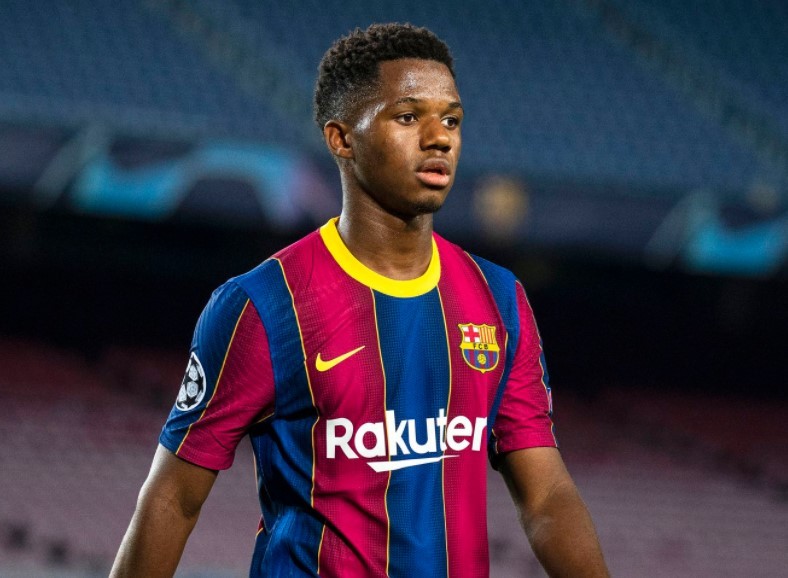 安苏法蒂续约巴塞罗那,巴塞罗那小将安苏法蒂