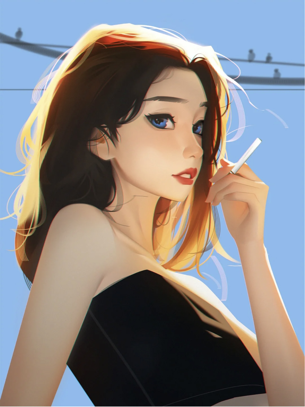 仙气到爆炸的女生头像真人不露头,超好看又仙的女生头像