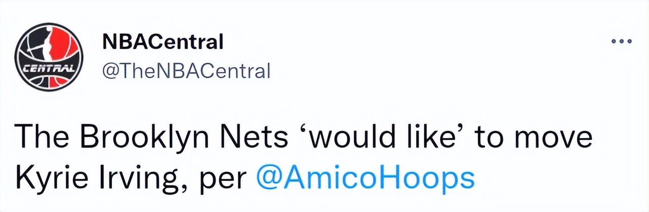 曝篮网队将交易欧文哈登,曝欧文拒绝降薪续约篮网