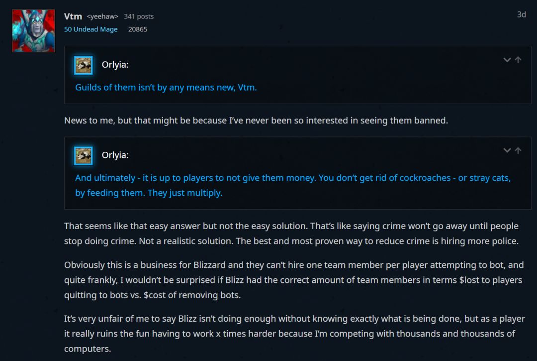 暴雪为什么不封脚本,暴雪封脚本封多久