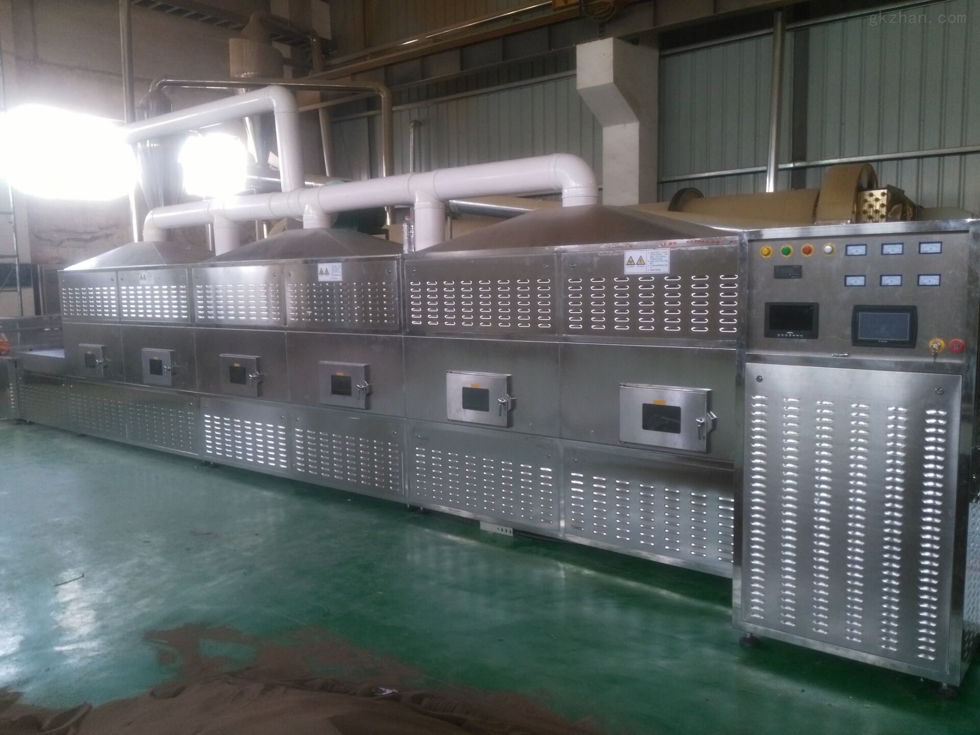 微波茶叶干燥杀青设备价格,微波茶叶杀青设备