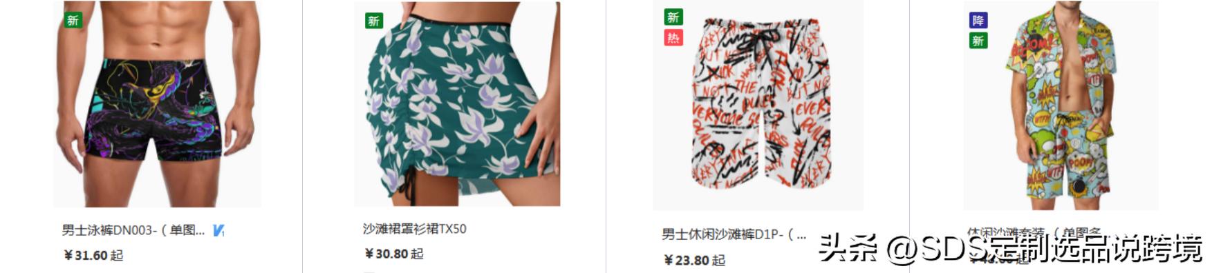 SDS跨境供货一件代发【2月】服装款式素材及成品推荐