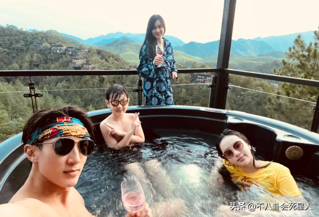 吴尊在自家豪宅为老婆与儿子庆祝,吴尊晒10岁女儿照片