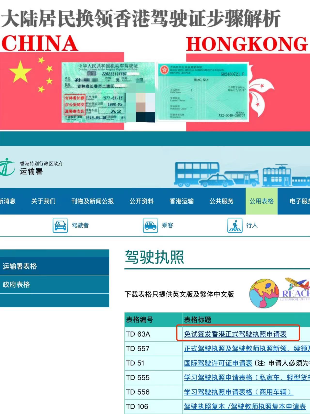 大陆驾照申领香港驾照详细资料,澳门驾照申请珠海驾驶证