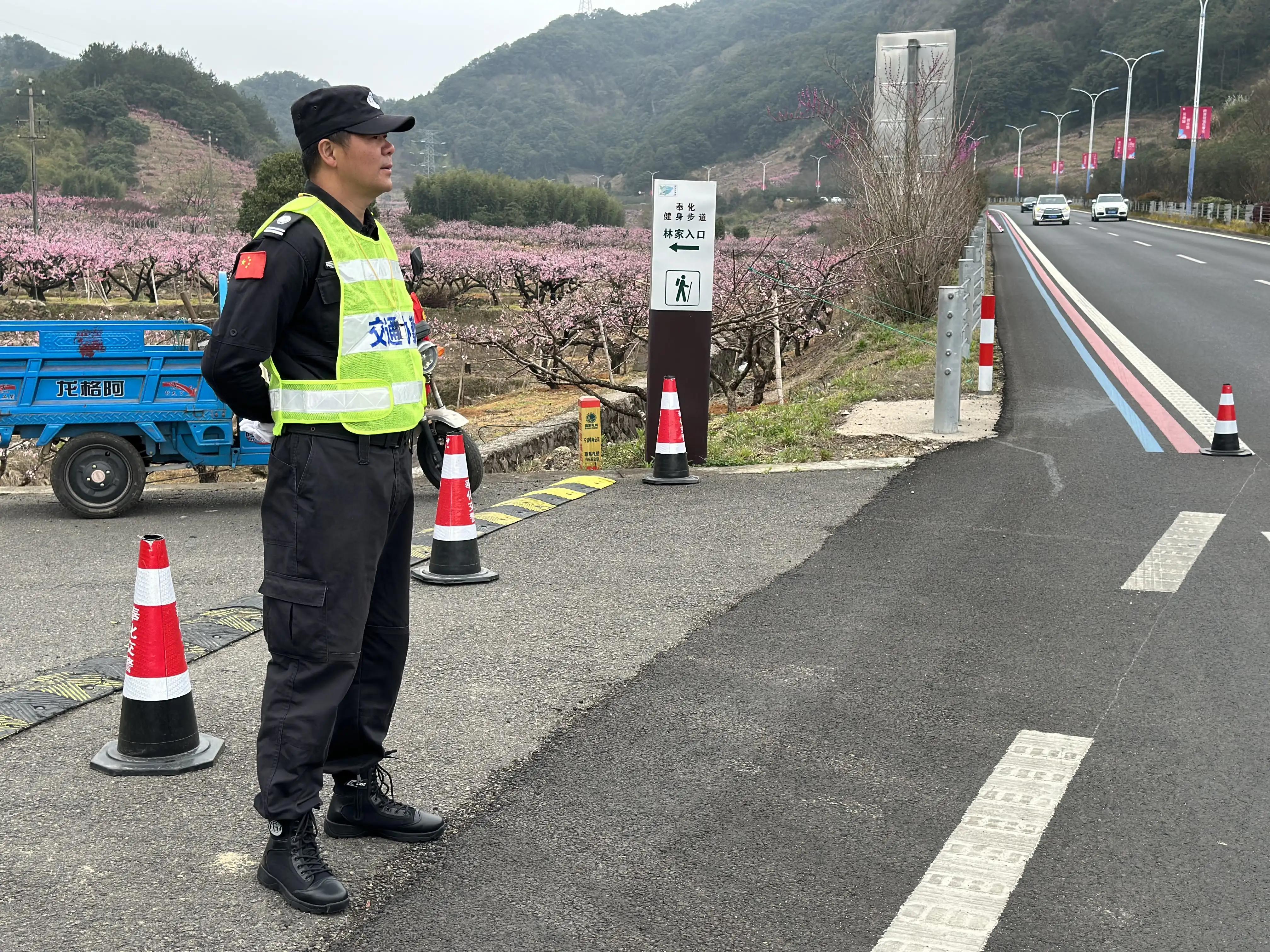 捷达保安圆满完成水蜜桃文化节安保工作