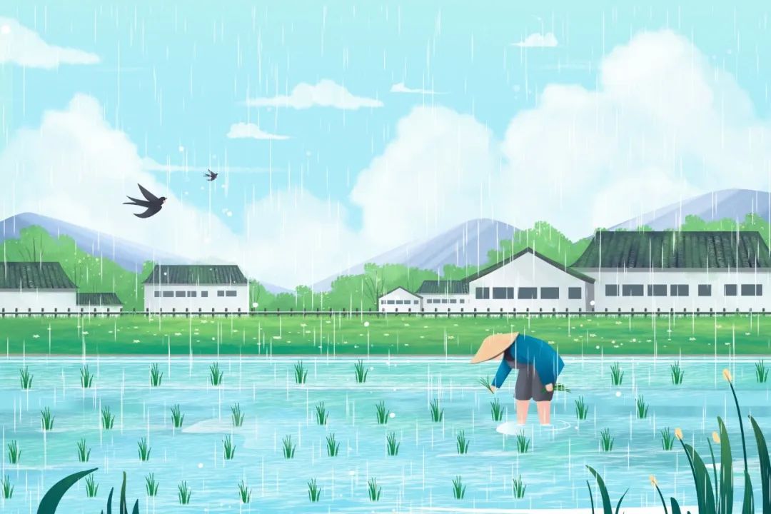 最佳谷雨诗词,天和日朗雨润风清什么意思