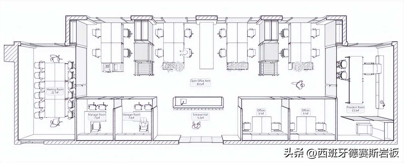 德赛斯西安办公室：极简工业风，感受纯粹