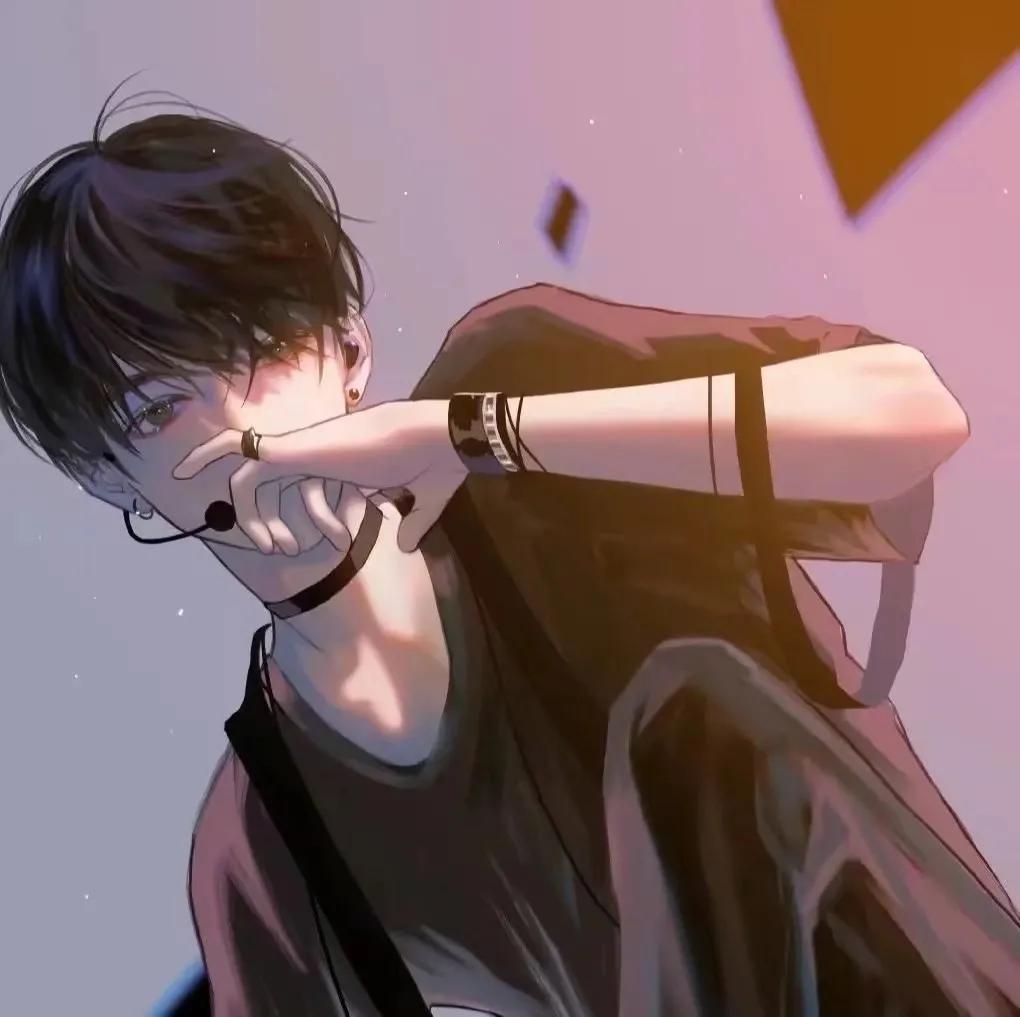 帅气动漫男头像情头,帅气动漫男头像可爱情头