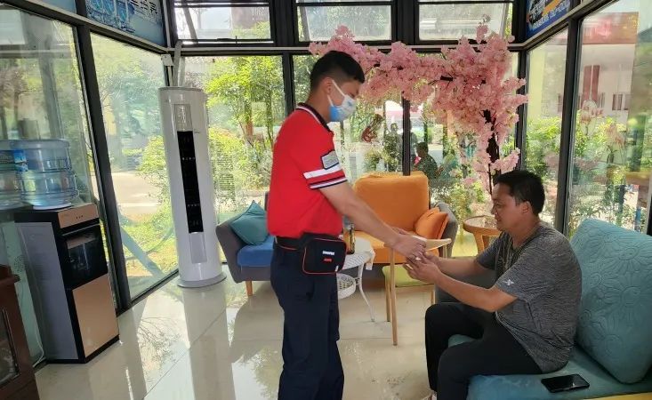 高温天,中国石化“爱心驿站”欢迎您来清凉一“夏”