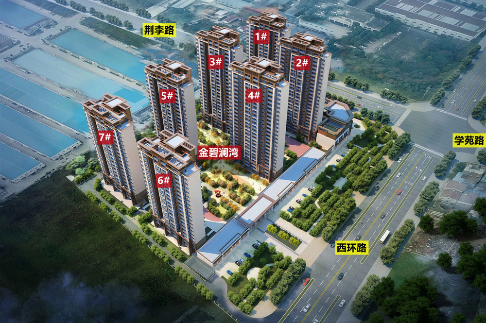 7栋楼10万方!荆州大学城片区迎来新项目