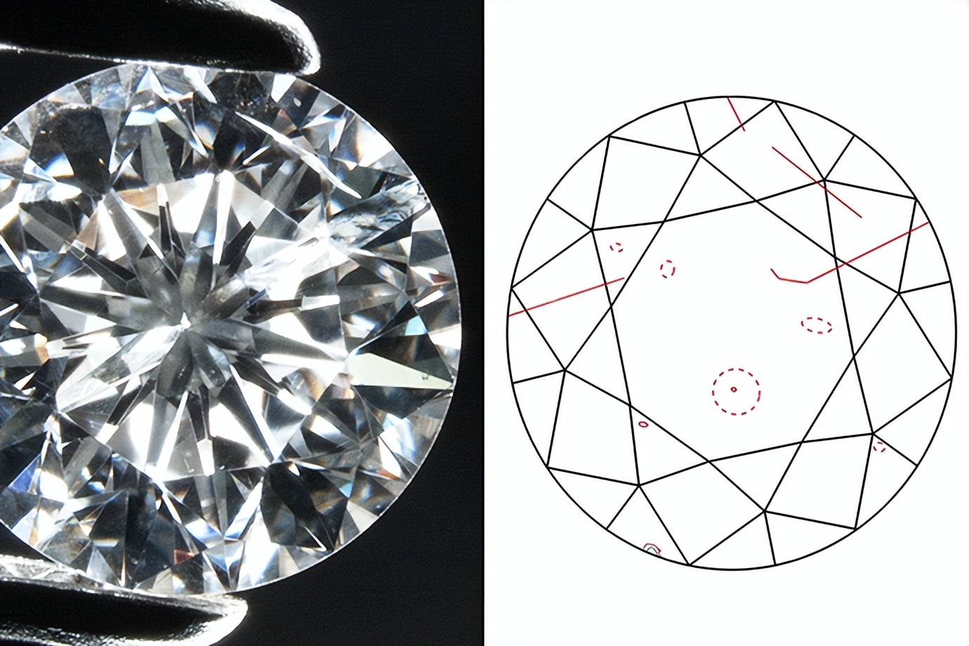 钻戒上的钻石怎么辨别真伪,钻石钻戒如何鉴别真假