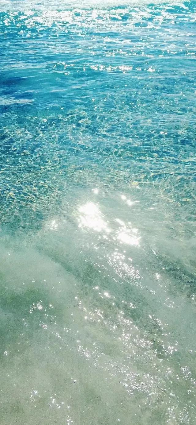 美丽的碧海蓝天壁纸,2018蓝色大海夏天壁纸