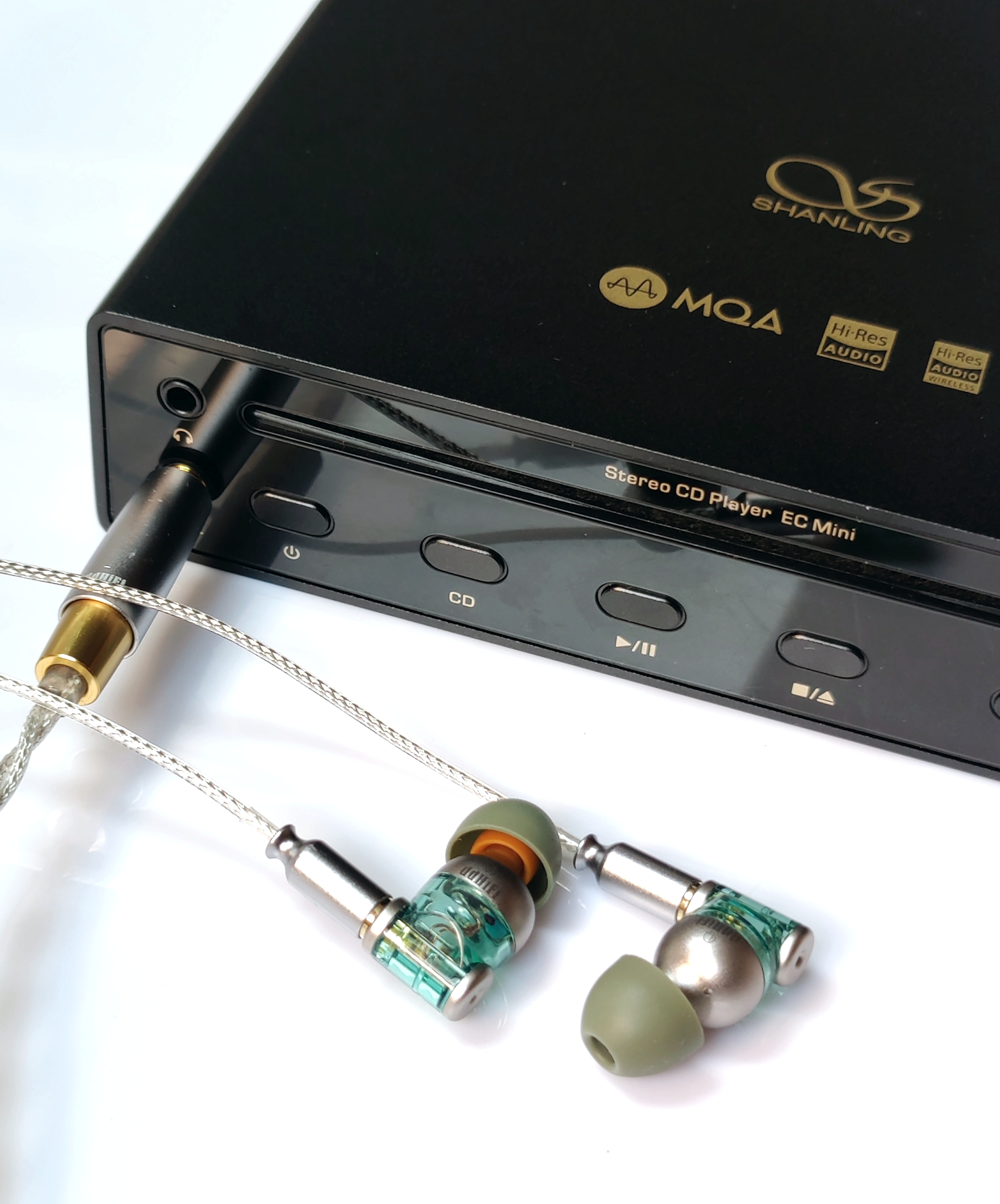 一机走遍天下山灵ECMini便携CD桌面HiFi一体机器材搭配听感分享