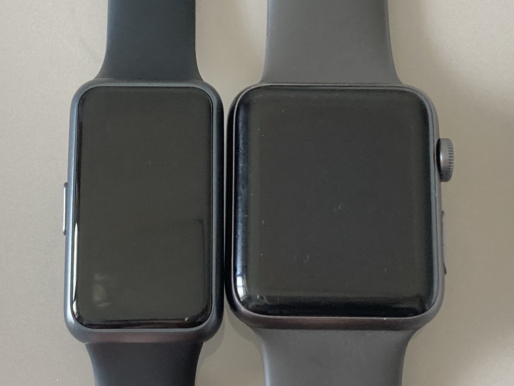 华为手环和applewatch差距有多大,applewatch7和华为6手环