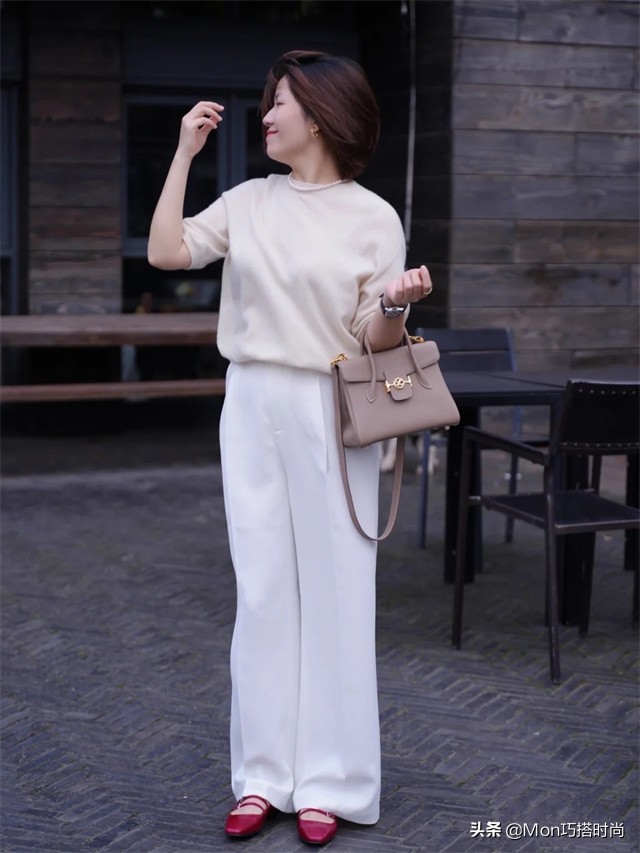 中年微胖女人穿的春秋裤子,微胖女人应该穿的裤装