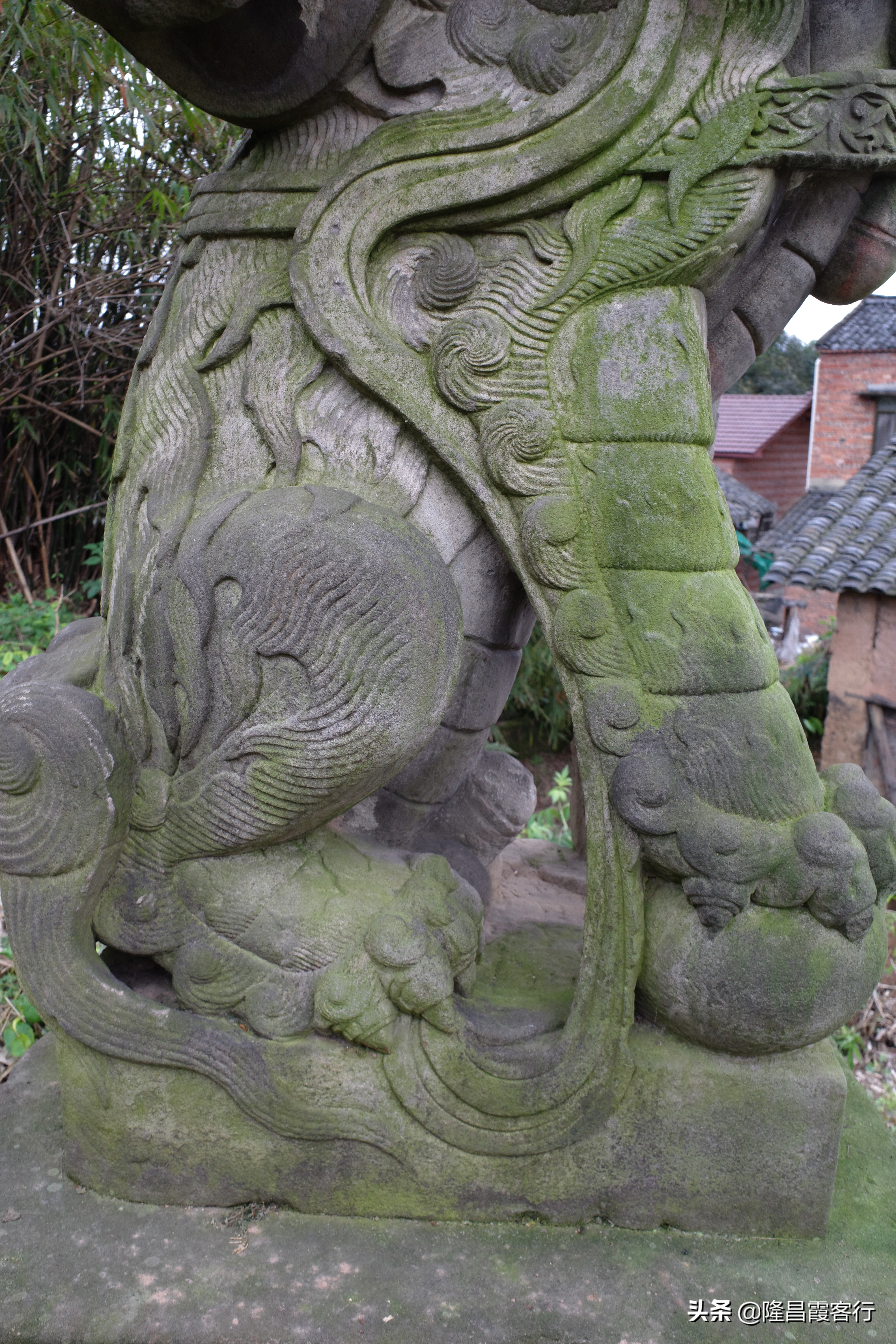 隆昌石燕桥古墓,隆昌石燕桥石狮子