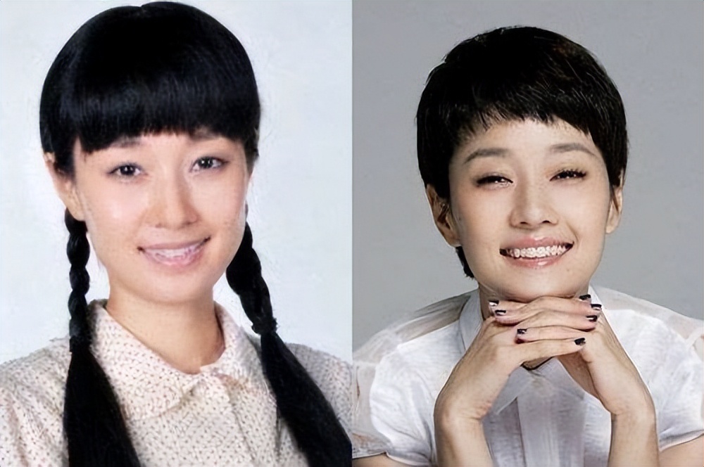 年轻时漂亮40岁却显老的女明星,40岁方脸女星