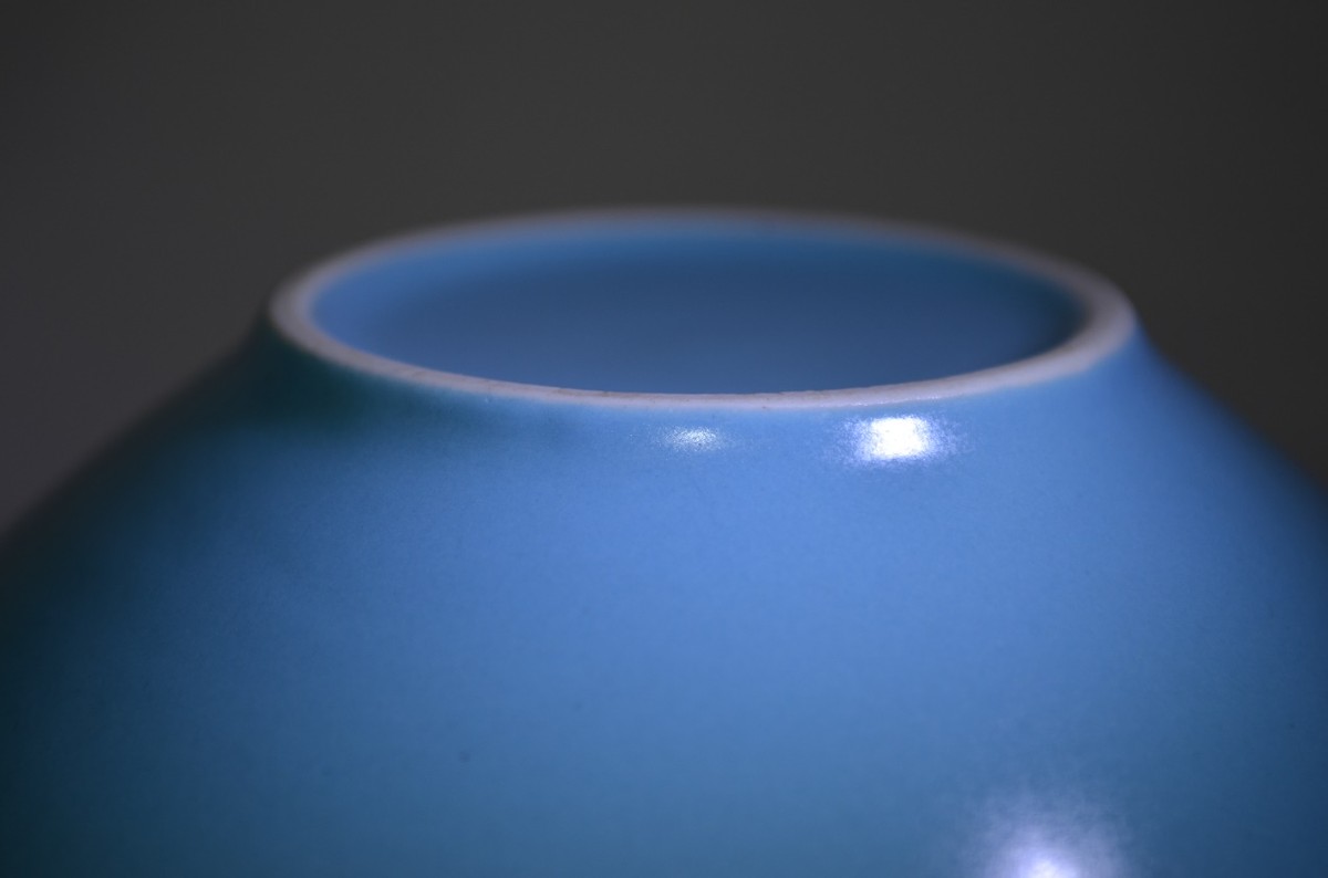 康熙民窑五彩瓷器松石绿釉特征,乾隆松石绿釉