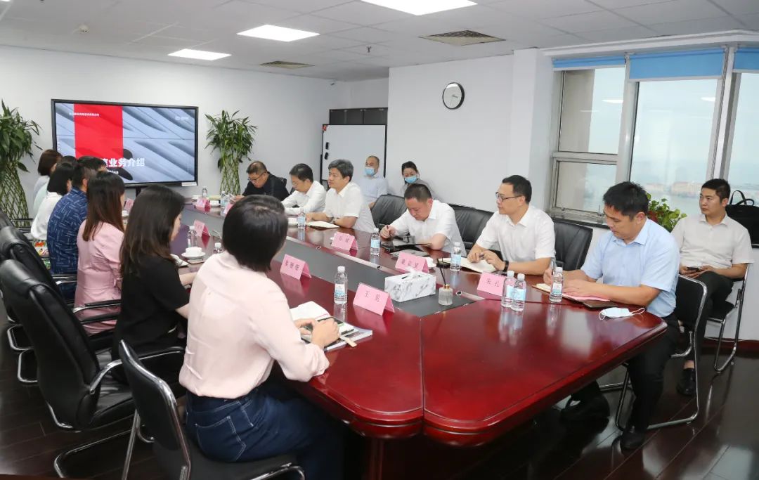 王锋走访青岛大学附属医院（西院区）、驻区企业