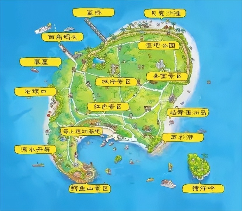 这座岛究竟有何神奇之处,怎么玩海陵岛不踩坑