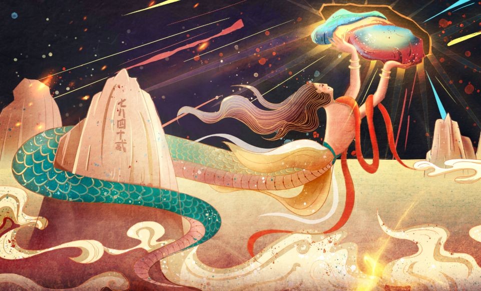 95后女孩模仿山海经,95后女孩仿西游记女妖