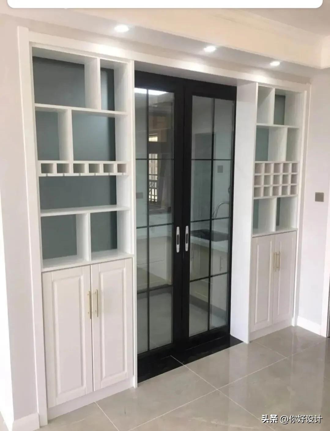 厨房隐形隔断门价格,二十公分厨房隔断柜