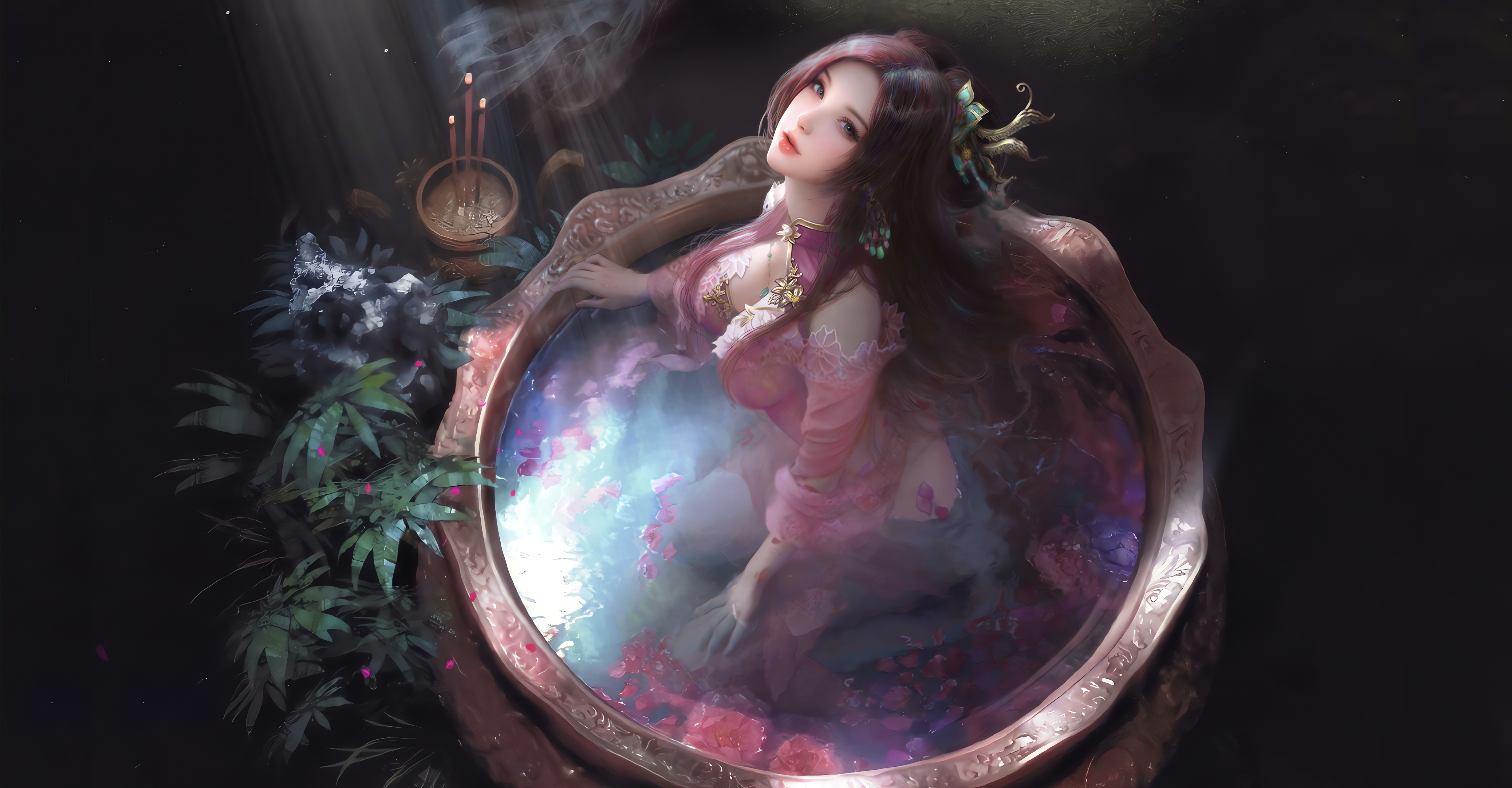 高清干净简洁的桌面壁纸,清新唯美干净壁纸女生