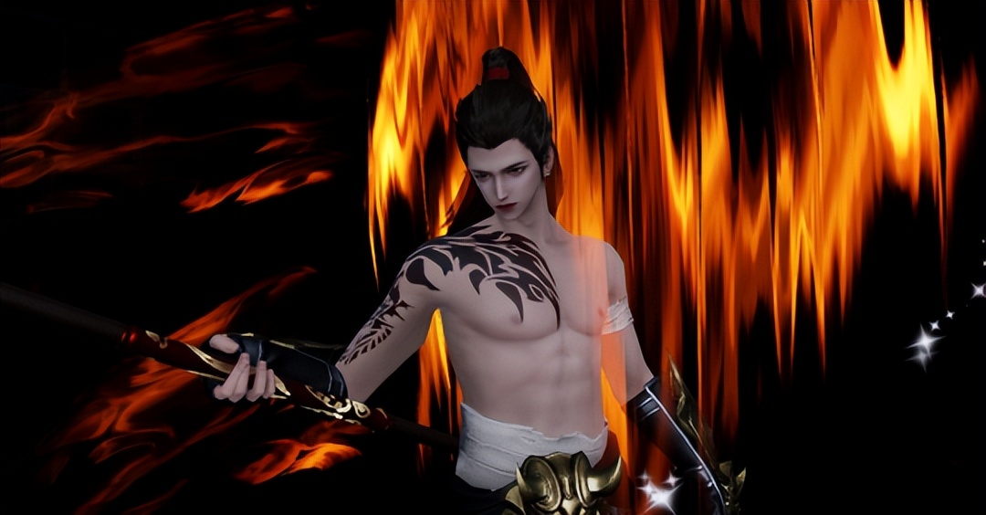 腹肌爆衣还有骚操作？天刀27W血霸气神威，打起来脆皮一个