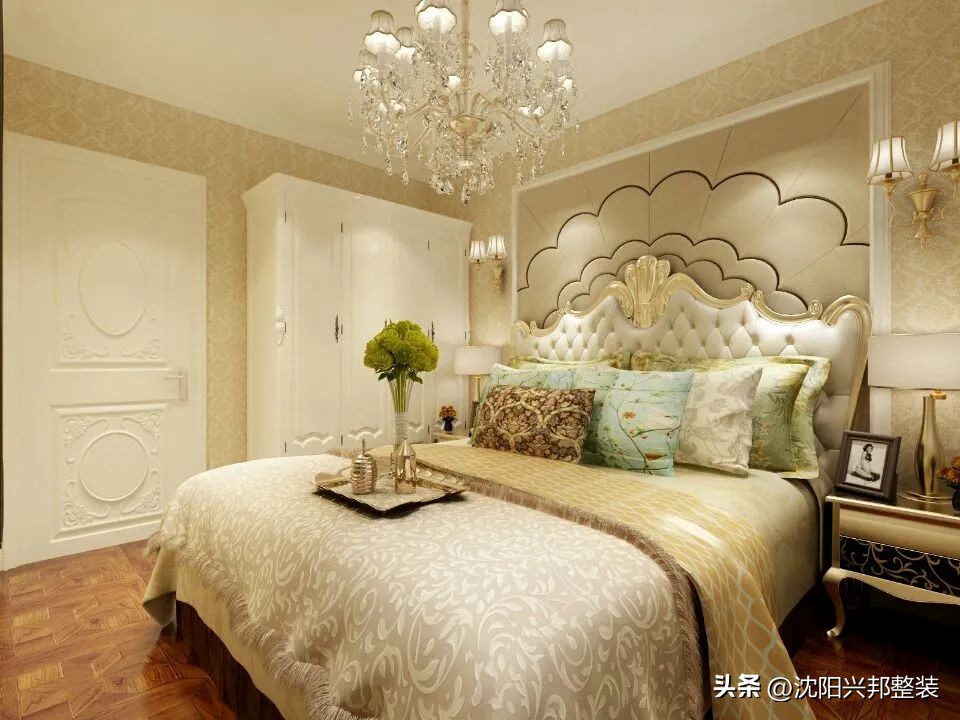 沈阳首创光和城107平装修案例,丰台欧式风格装修推荐哪家