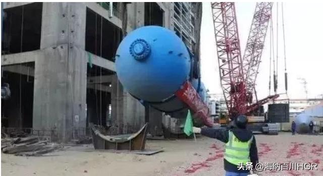 化工装备大发展641-2020年大连金重4000吨级世界最大多喷嘴气化炉