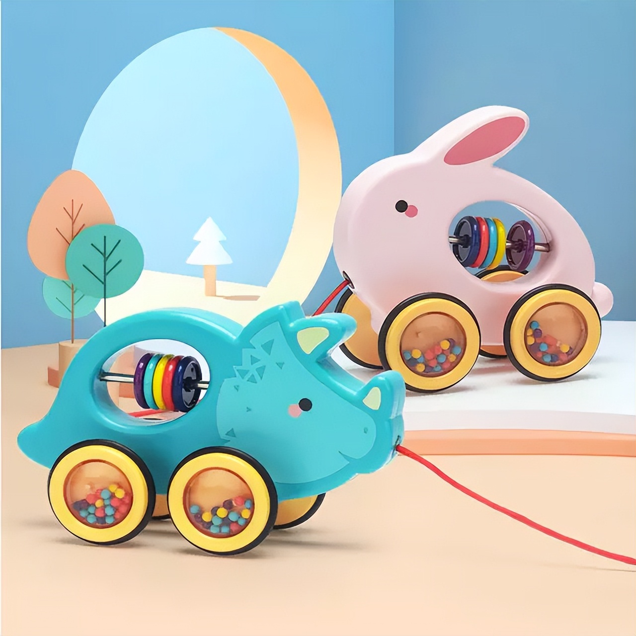 左右滚动的充电宝,有轮子的充电宝