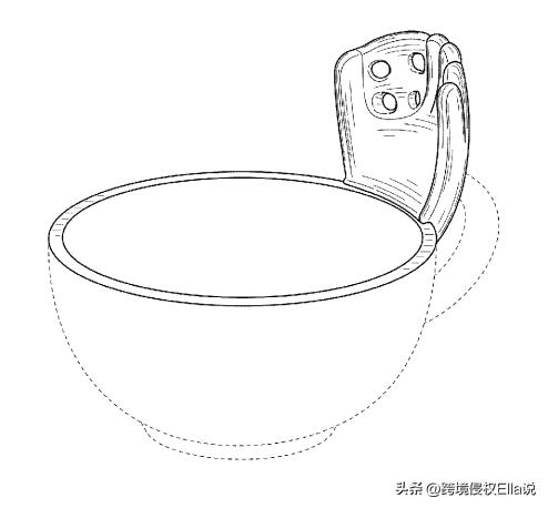 创意足球杯TheMugWithAHoop​侵权预警：商标+版权+专利