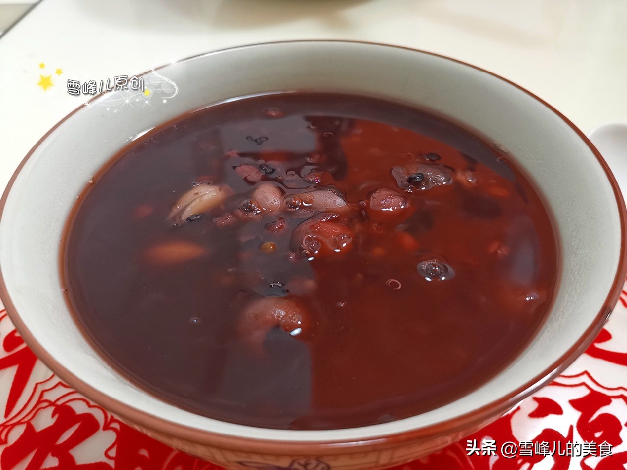 补血红豆粥的正确做法,薏仁米红豆粥的做法