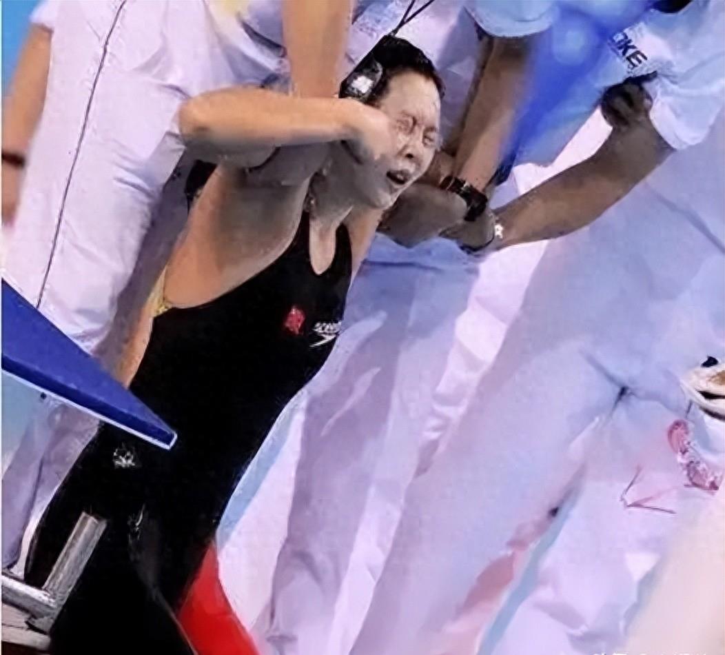 女运动员哽咽,女运动员比赛哭了