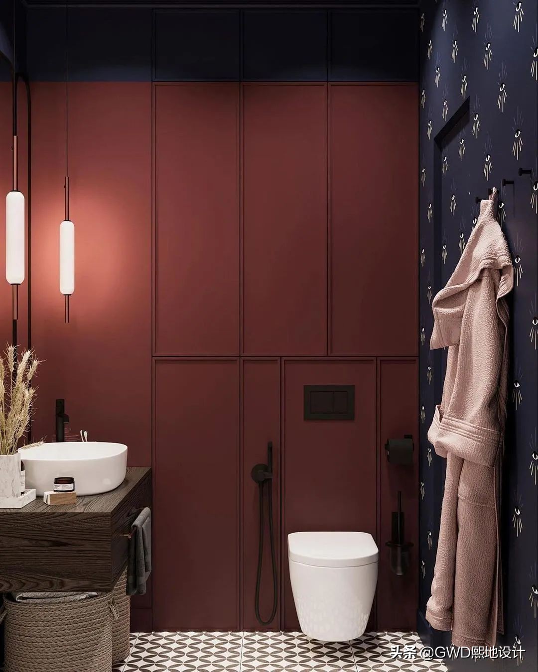 最美卫生间装修效果图,2021最火卫生间设计效果图