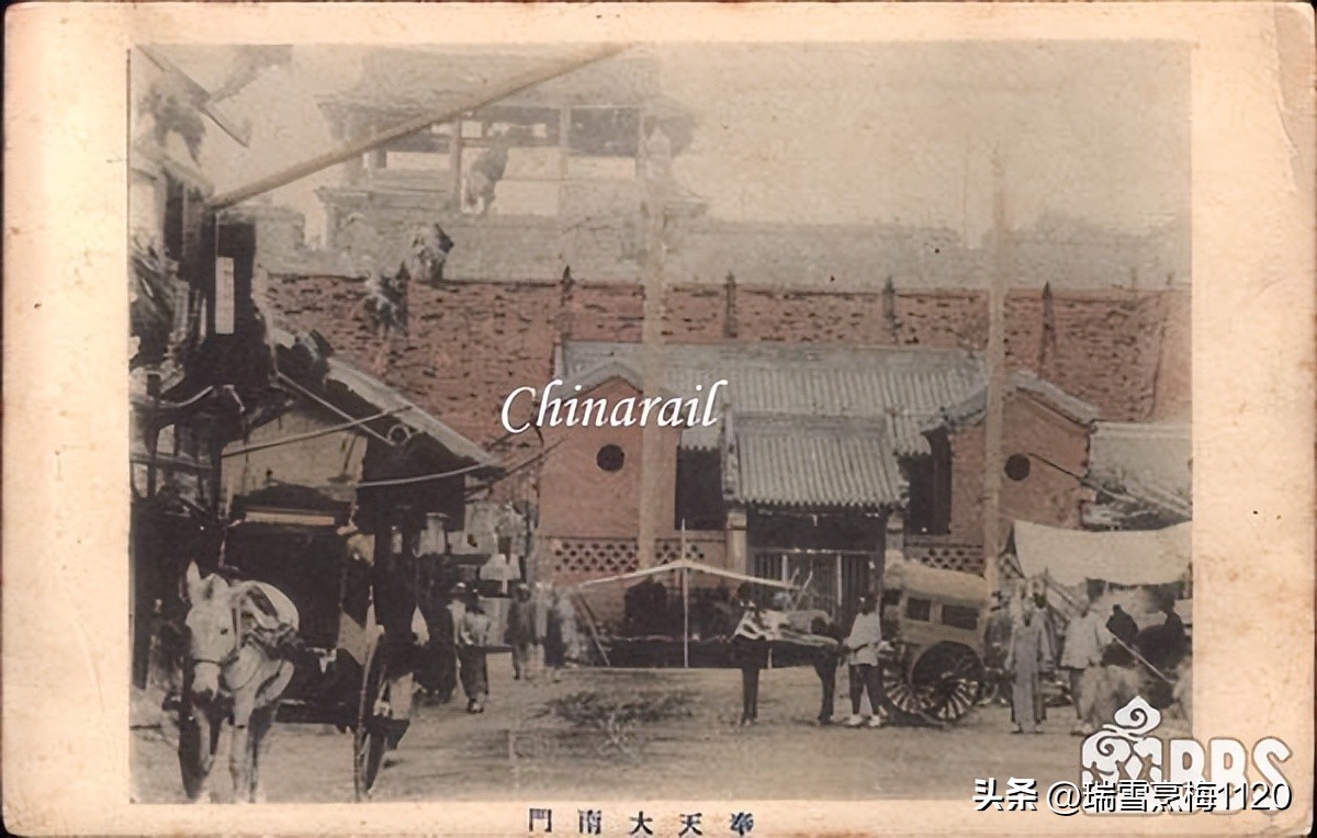 盛京城阙图探秘300年前的老沈阳,沈阳民国大院老照片