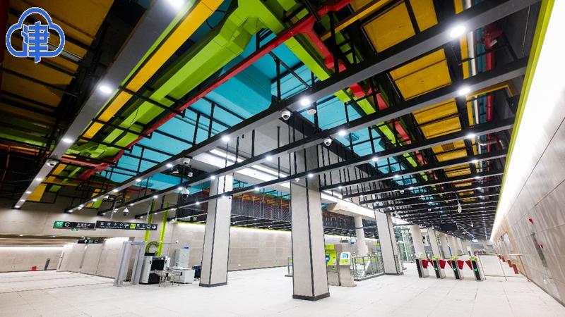 津城首个“裸装”地铁站！10号线友谊南路站惊艳亮相