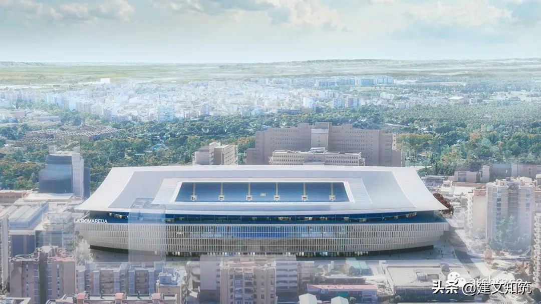 【荐筑】IDOM公布新拉罗马雷达体育场的初步设计方案