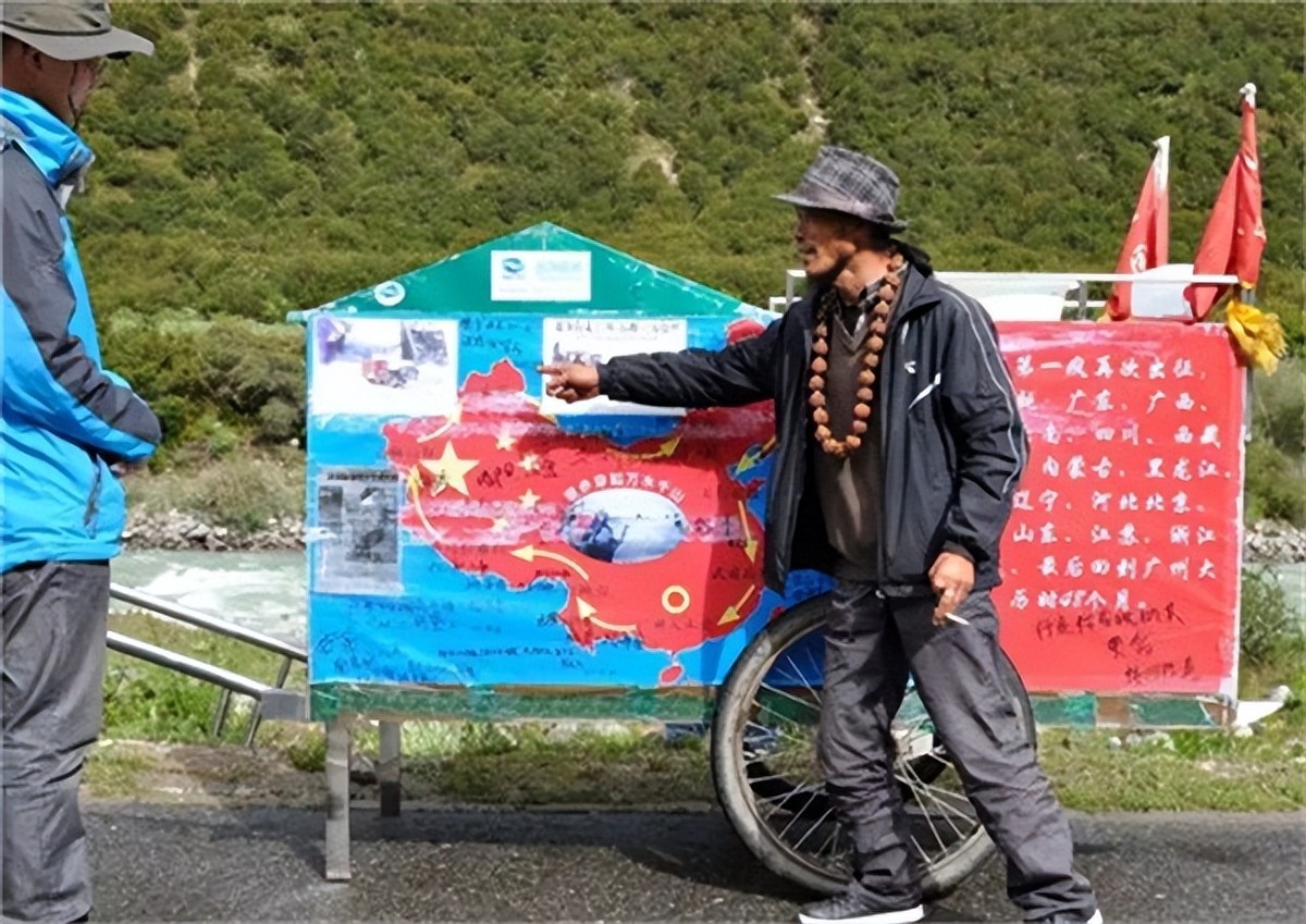 宁波徒步旅行上海,中国第一疯徒步35年走了30万公里