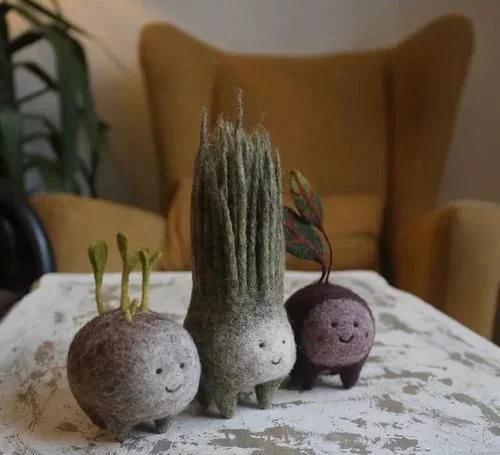 奇形怪状的羊毛毡,奇形怪状羊毛毡