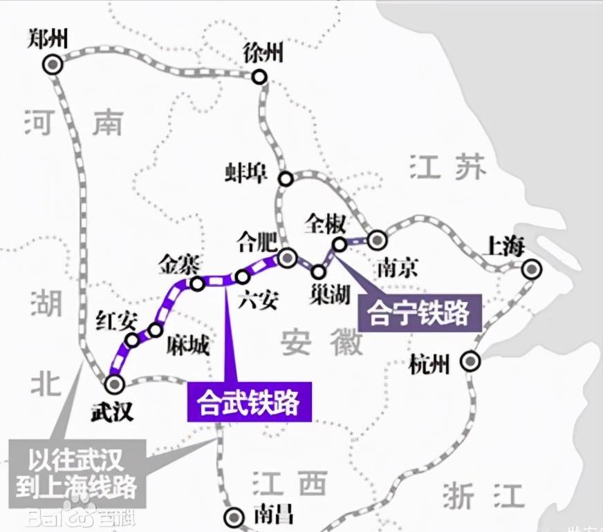 沪苏湖高铁规划车次,连通鄂豫皖高铁路线图