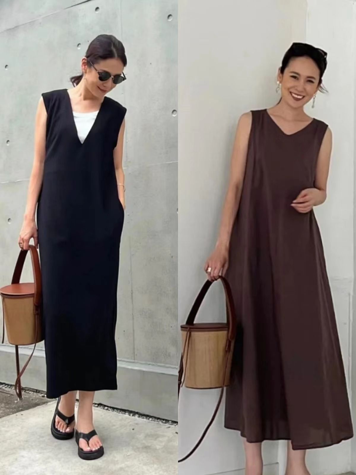 打扮得体优雅的女人,日本姐姐们春季复古穿搭真接地气