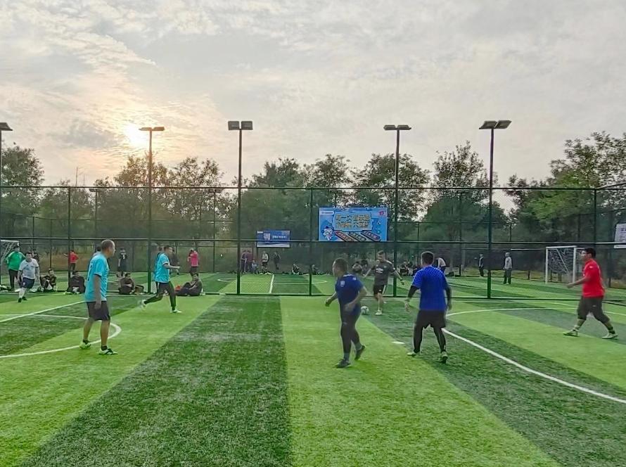 挥洒汗水逐梦绿茵场,挥洒汗水追梦绿茵