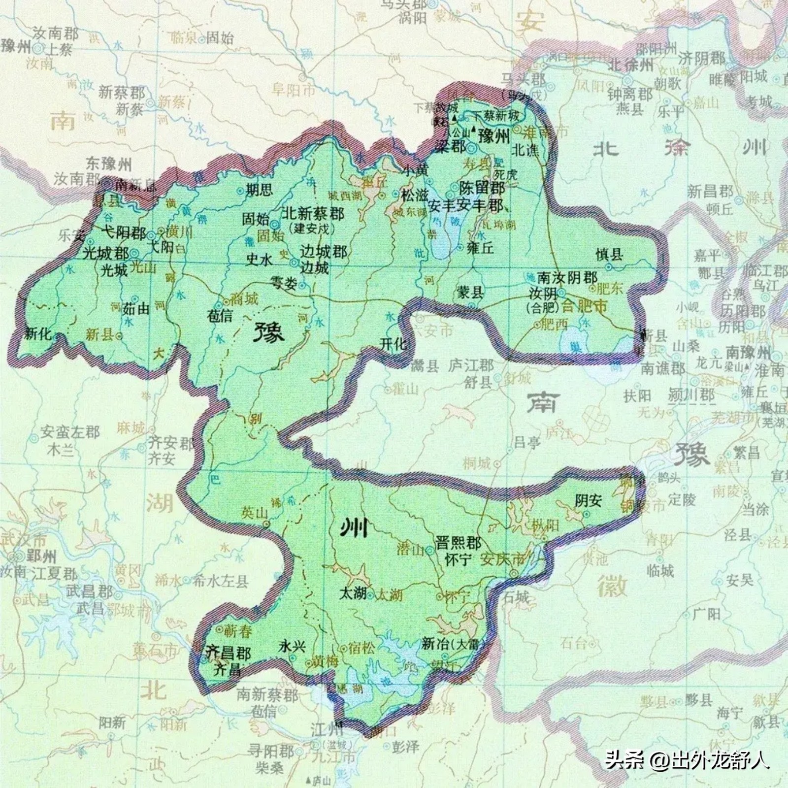 群雄逐鹿之安徽,群雄逐鹿南北朝时期的中国