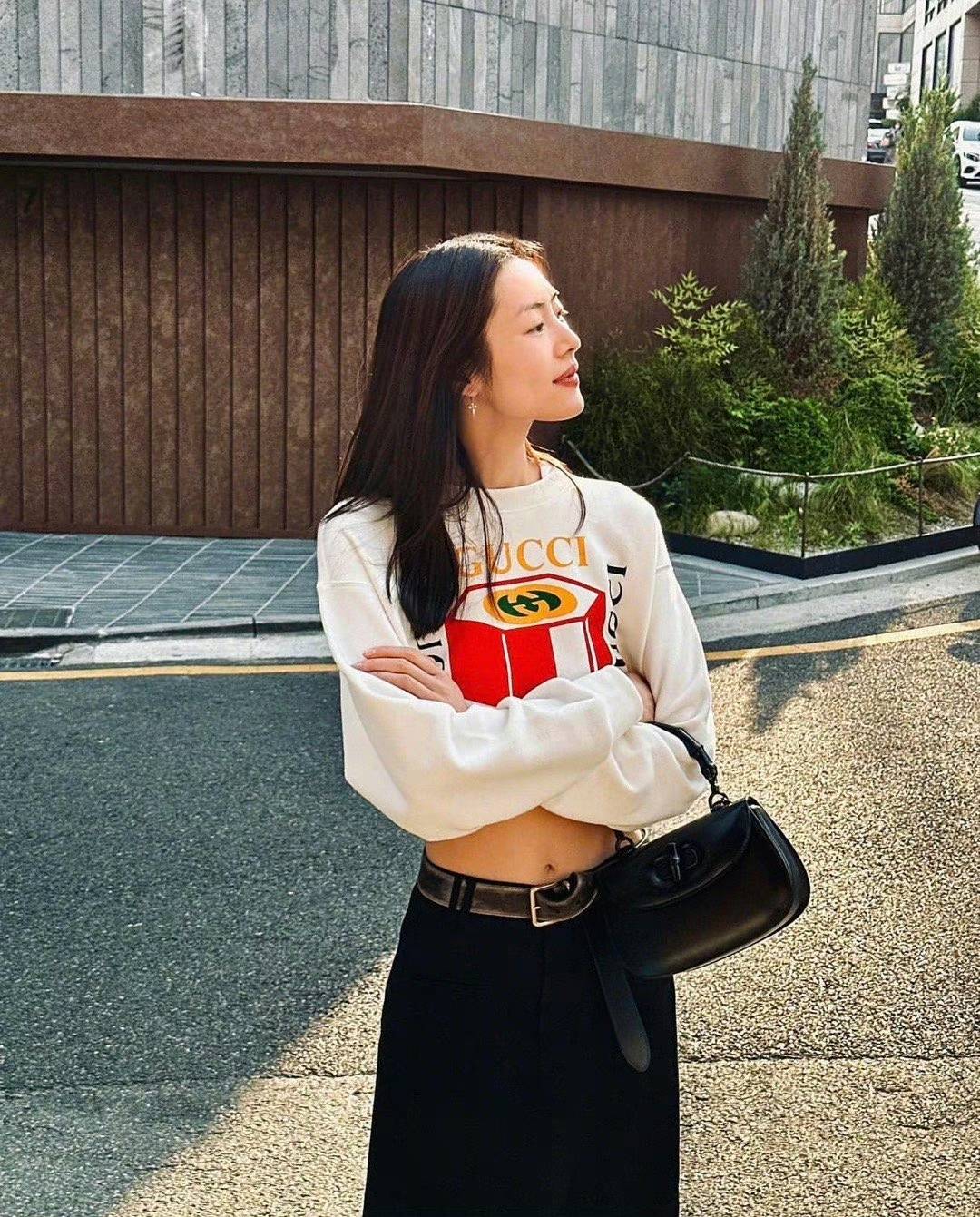 刘雯在维密走秀视频,gucci韩国大秀中国明星刘雯