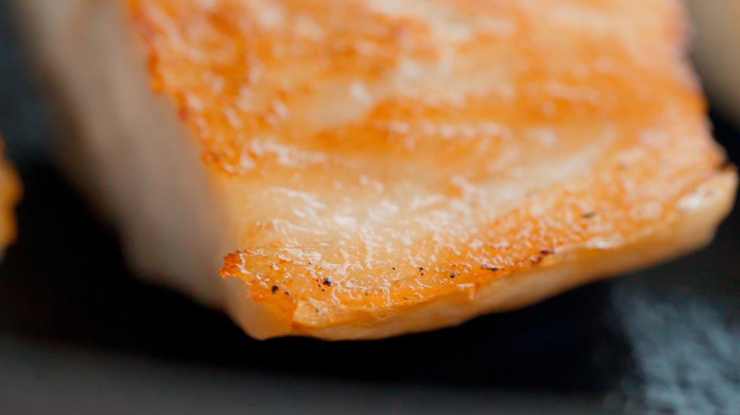 日式碳烤青花鱼做法,干煎小金枪鱼