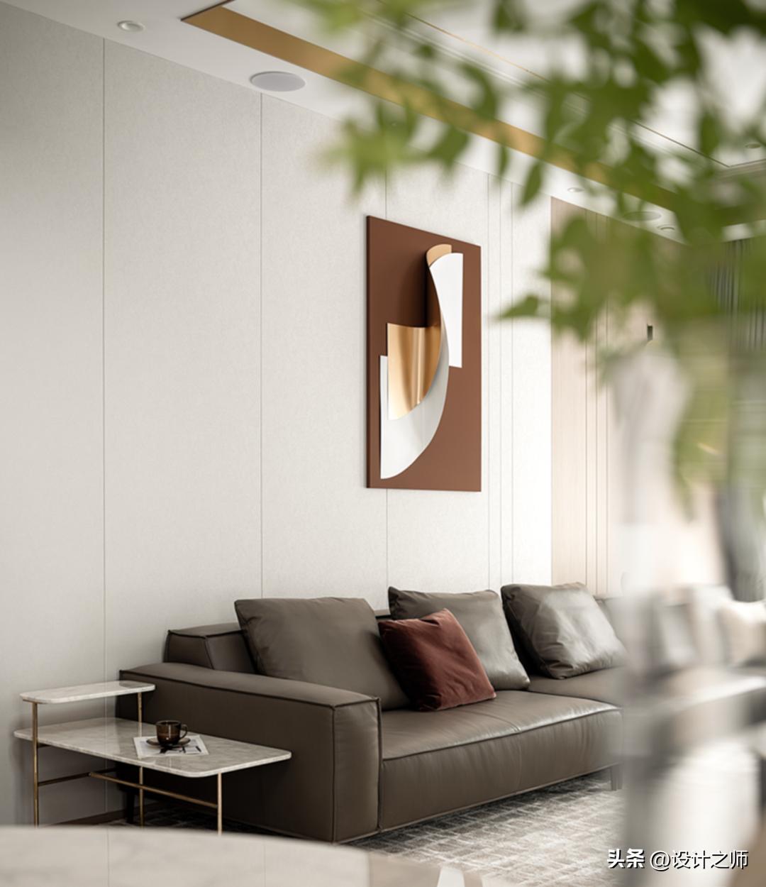 西安河与墅装修设计,西安现代城市别墅效果图