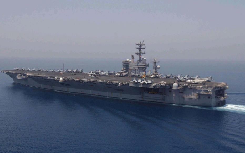 美航母进入东海分析,美航母何时去了东海