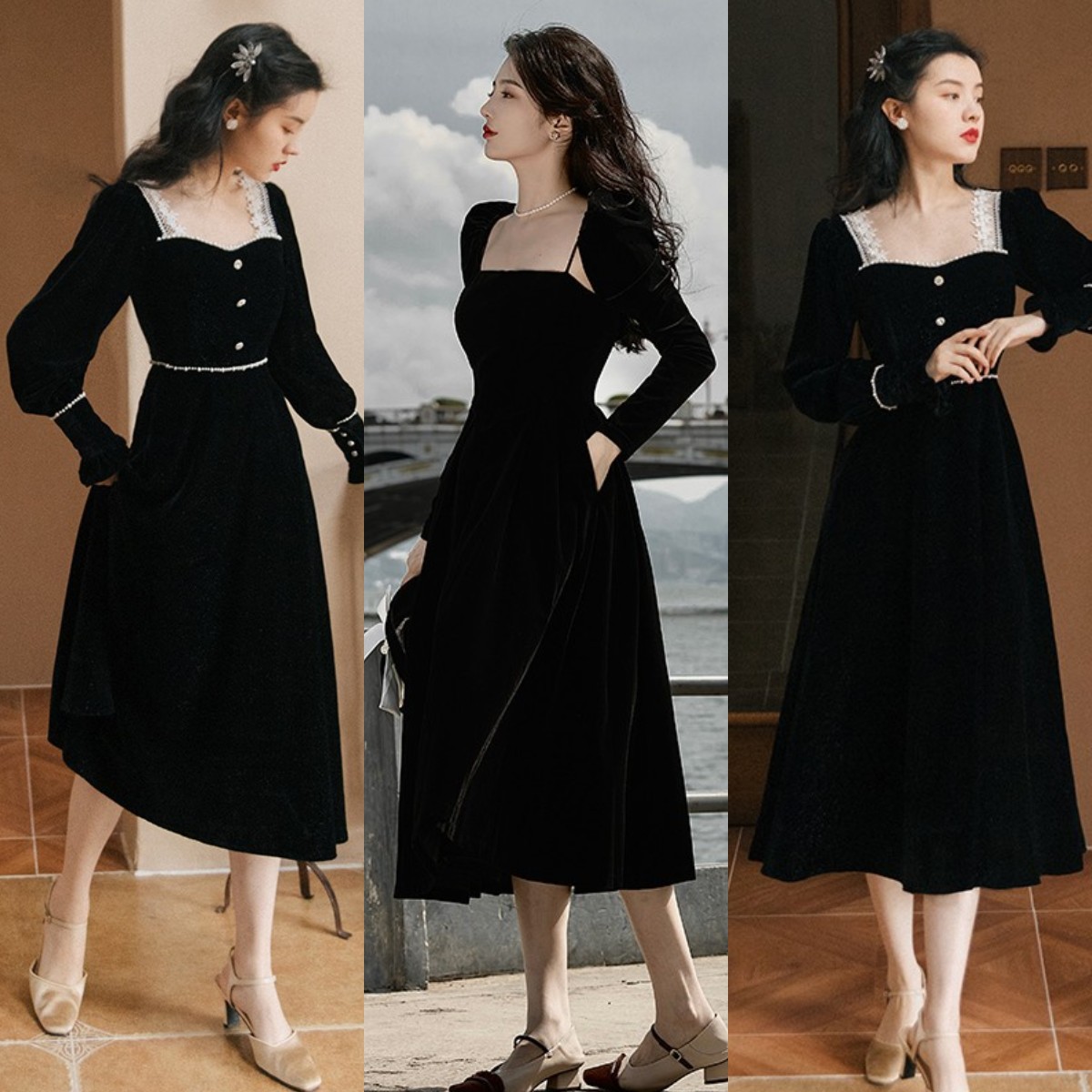 赫本穿裙子风格,赫本最美的连衣裙